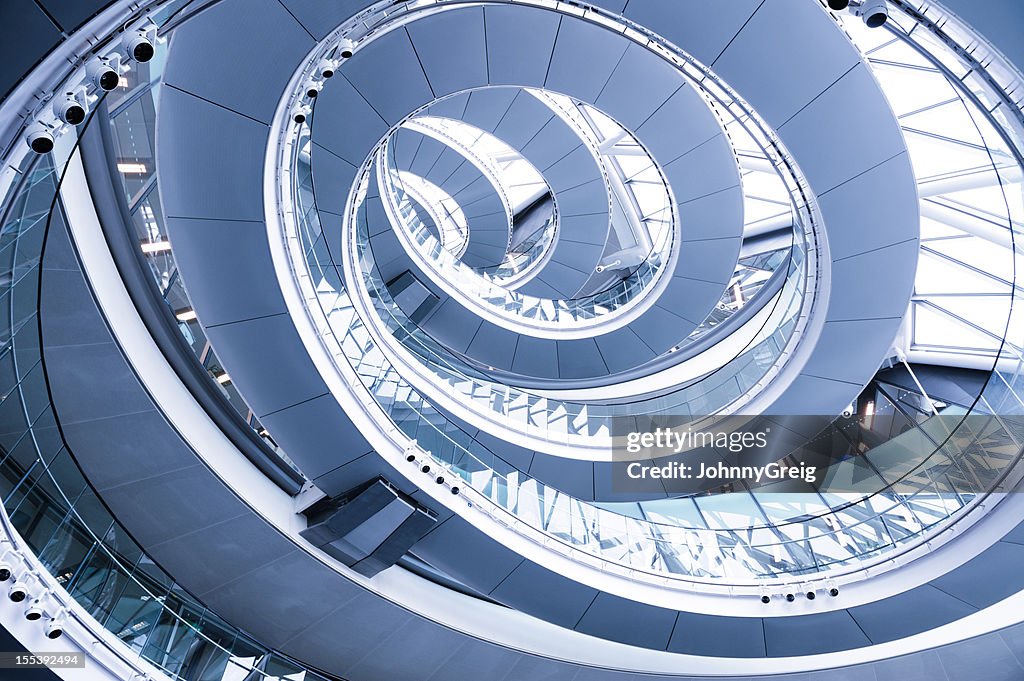 London City Hall Spiralmuster