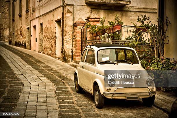 vintage southern italy village (calabria region) - southern italy stockfoto's en -beelden