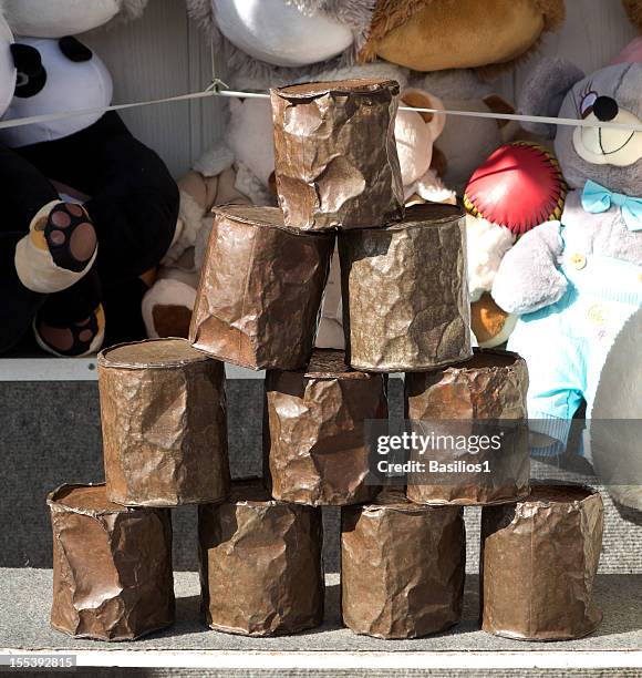 stacked pyramid photos and premium high res pictures -... Pyramid Of Cans Photos and Premium High Res Pictures - Getty Images