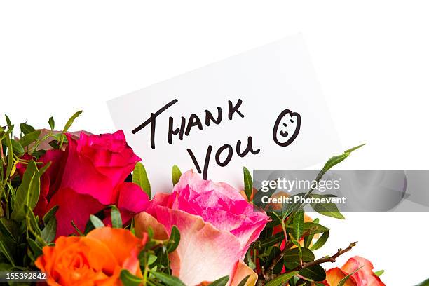 1,849 Thank You Images With Flowers Stock Photos, High-Res Pictures ...
