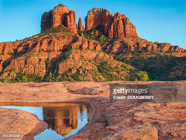 cathedral rock sedona arizona - northern arizona v arizona stock pictures, royalty-free photos & images