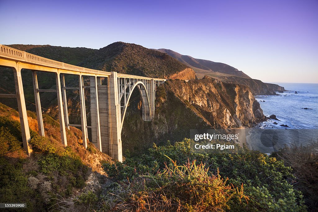 Bixby Bridge, Big Sur, California, USA