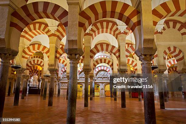 the mezquita from cordoba, spain - mezquita stock pictures, royalty-free photos & images