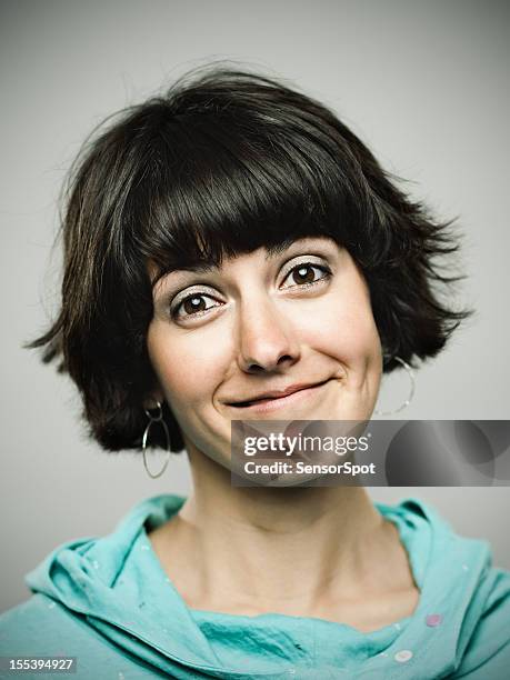 real young woman. - cheesy grin stock pictures, royalty-free photos & images