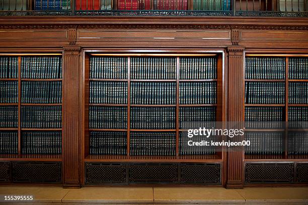 library - pillars stock pictures, royalty-free photos & images
