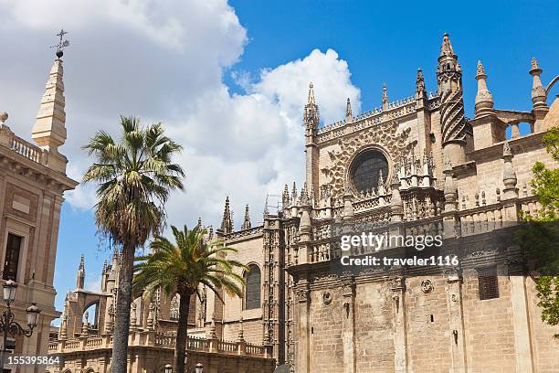 sevilla cathedral - seville cathedral stock pictures, royalty-free photos & images