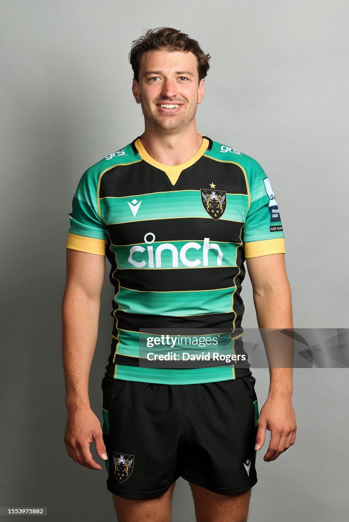 James Craig Rugby James Ramm of Northampton Saints poses for a portrait during the ...