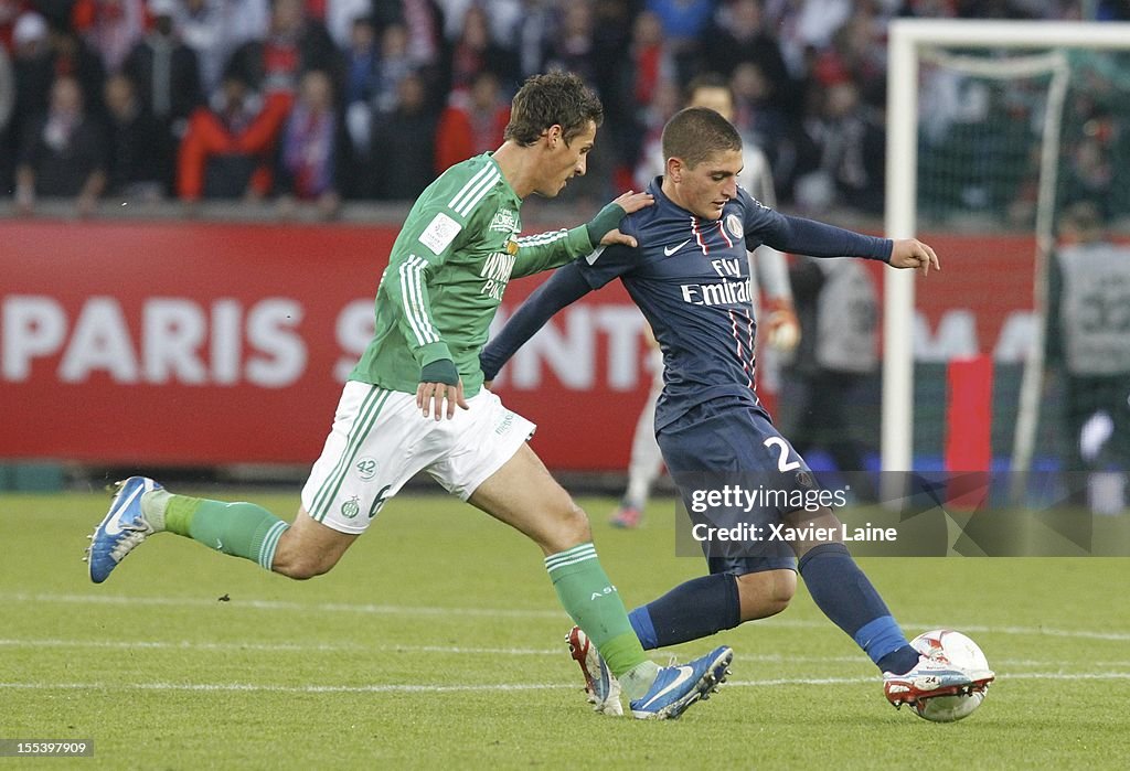 Paris Saint-Germain FC v AS Saint-Etienne - French Ligue 1