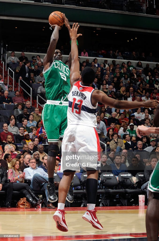 Boston Celtics v Washington Wizards