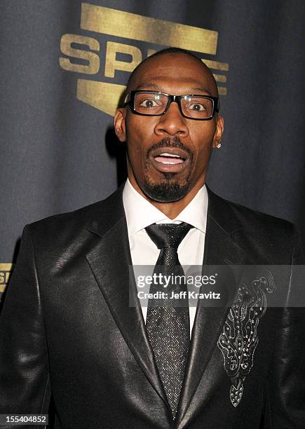 Actor Charlie Murphy arrives at Spike TV's "Eddie Murphy: One Night Only" at the Saban Theatre on November 3, 2012 in Beverly Hills, California.