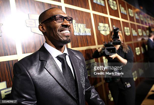 Comedian Charlie Murphy arrives at Spike TV's "Eddie Murphy: One Night Only" at the Saban Theatre on November 3, 2012 in Beverly Hills, California.