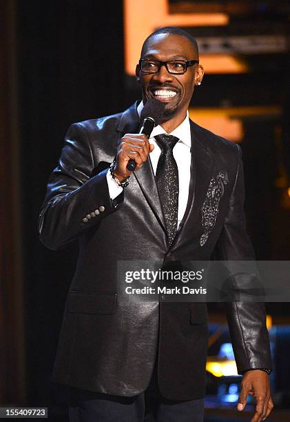 Presenter Charlie Murphy speaks onstage at Spike TV's "Eddie Murphy: One Night Only" at the Saban Theatre on November 3, 2012 in Beverly Hills,...