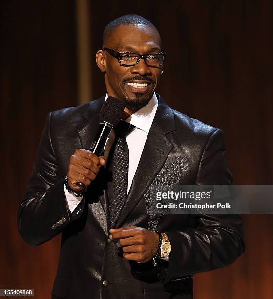 Presenter Charlie Murphy speaks onstage at Spike TV's "Eddie Murphy: One Night Only" at the Saban Theatre on November 3, 2012 in Beverly Hills,...