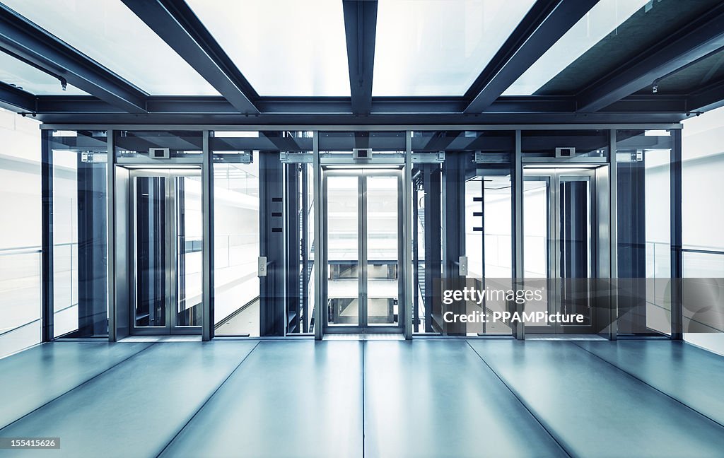Modern business hall lifts
