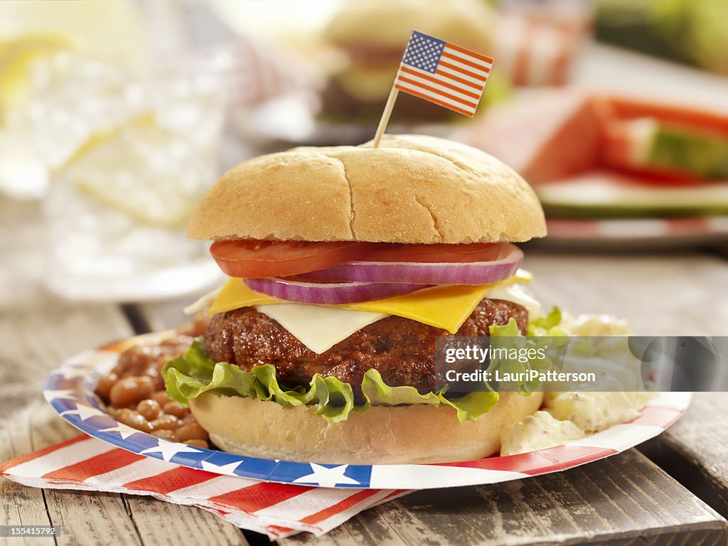 4th of July Burger