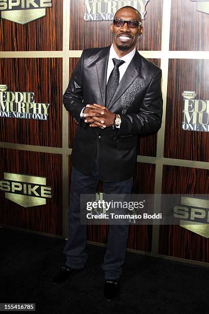 Charlie Murphy attends the Spike TV's "Eddie Murphy: One Night Only" held at the Saban Theatre on November 3, 2012 in Beverly Hills, California.