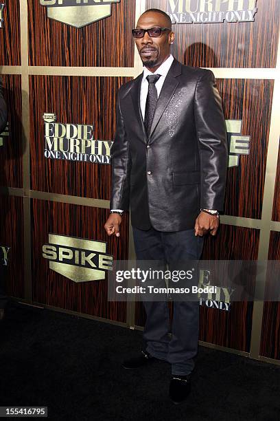 Charlie Murphy attends the Spike TV's "Eddie Murphy: One Night Only" held at the Saban Theatre on November 3, 2012 in Beverly Hills, California.