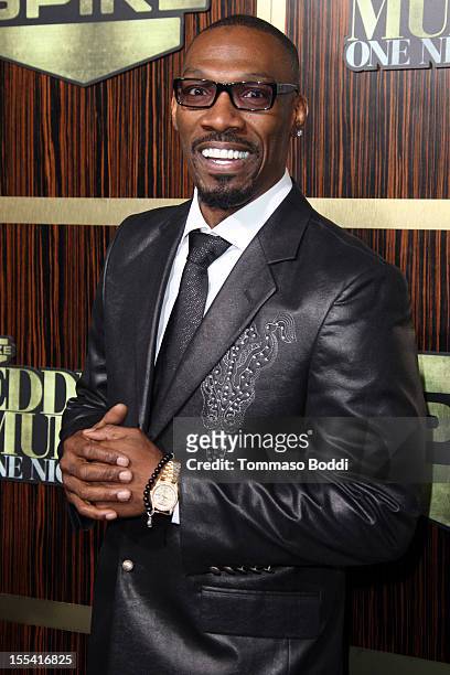 Charlie Murphy attends the Spike TV's "Eddie Murphy: One Night Only" held at the Saban Theatre on November 3, 2012 in Beverly Hills, California.