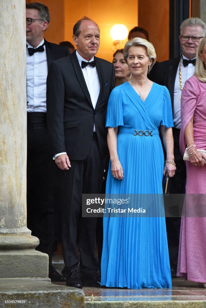 Ursula Von Der Leyen And Her Husband Heiko Von Der Leyen Attend The ursula-von-der-leyen-and-her-husband-heiko-von-der-leyen-attend-the