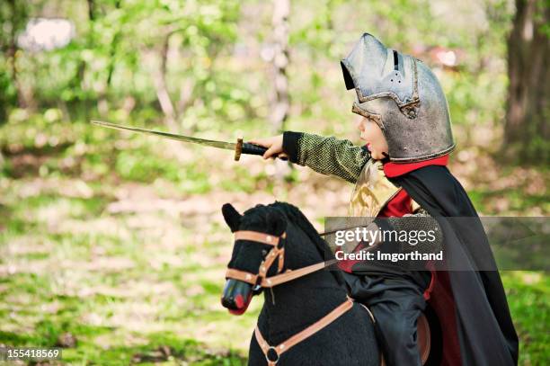 battle in the wood - traditional armour stock pictures, royalty-free photos & images