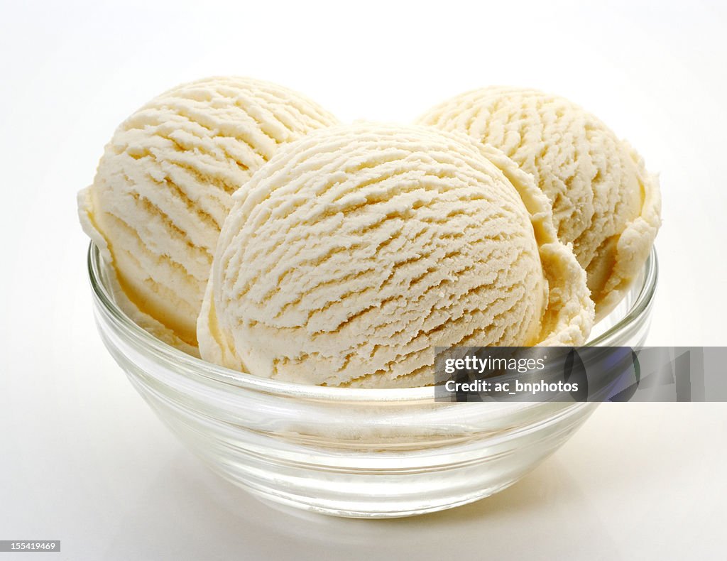 Vanilla ice cream