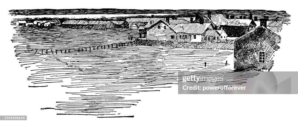 Fort Dodge in Kansas, United States - 19th Century