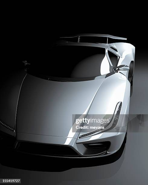 sports car - concept car stock pictures, royalty-free photos & images