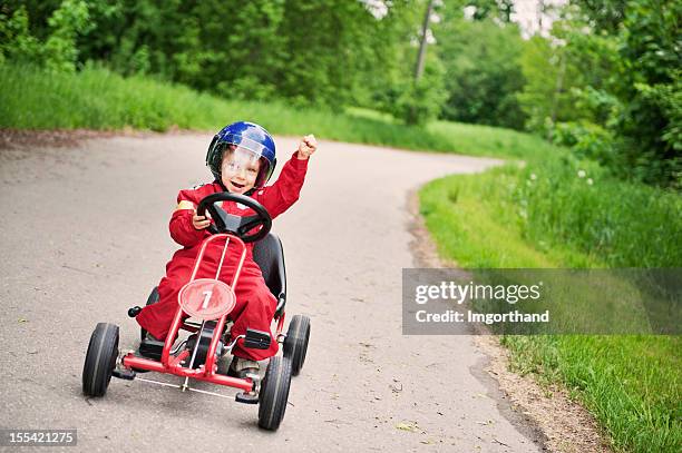 race winner - boy kid playing cars stock pictures, royalty-free photos & images