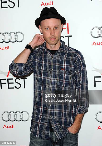 Director Joel Potrykus arrives at the "Holy Motors" special screening during the 2012 AFI Fest at Grauman's Chinese Theatre on November 3, 2012 in...