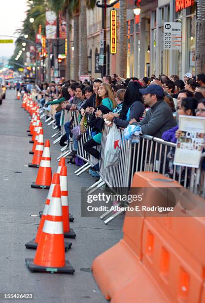 General view of atmosphere is seen during the "Holy Motors" special screening during the 2012 AFI Fest at Grauman's Chinese Theatre on November 3,...