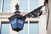 Metropolitan Police Lantern in London