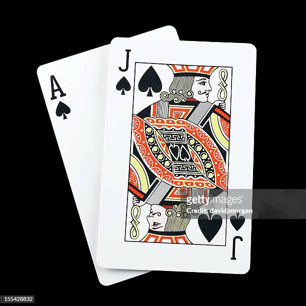 blackjack spades - blackjack bildbanksfoton och bilder