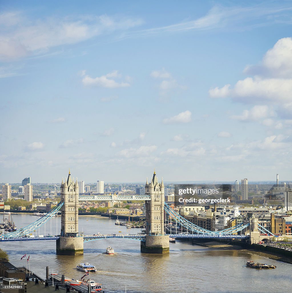 Tower Bridge a partir de cima