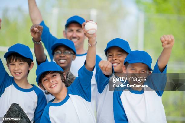 youth league - baseball team 個照片及圖片檔