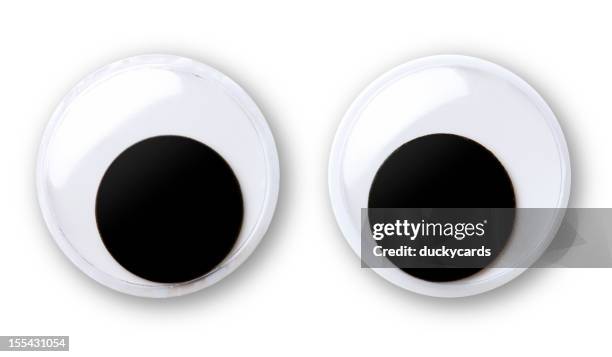 googly eyes - google eyes stock pictures, royalty-free photos & images