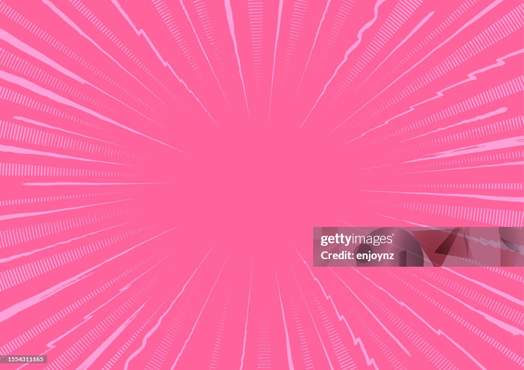 Pink Exploding Star Pink Comic Book Action Explosion Starburst High-Res Vector Graphic ...