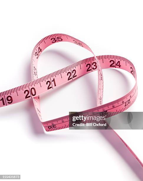 Pink Tape Measure Stock Photo, Picture and Royalty Free Image