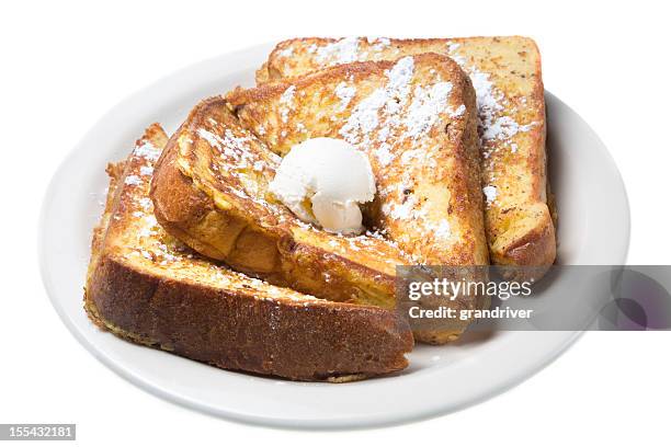 french toast - pain perdu stock-fotos und bilder