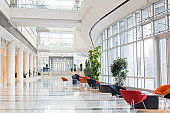 Modern Office Building- Lobby