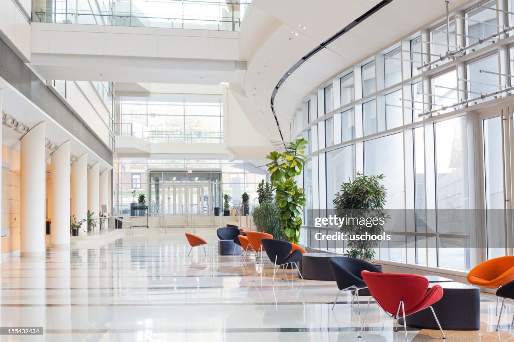 Modern Office Building- Lobby