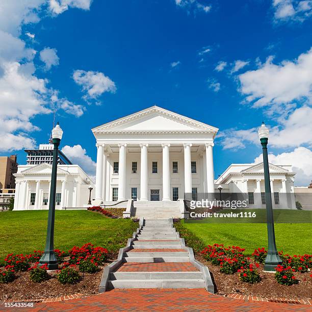 state capitol building of virginia, usa - virginia us state stock pictures, royalty-free photos & images