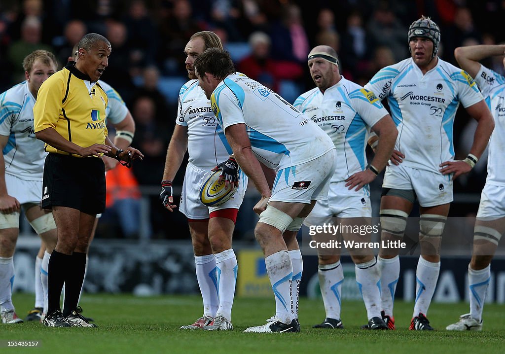 Exeter Chiefs v Worcester Warriors - Aviva Premiership