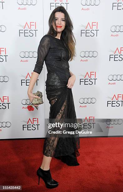 Actress Anabela Moreira arrives at the special screening of "Holy Motors" during the 2012 AFI FEST at Grauman's Chinese Theatre on November 3, 2012...