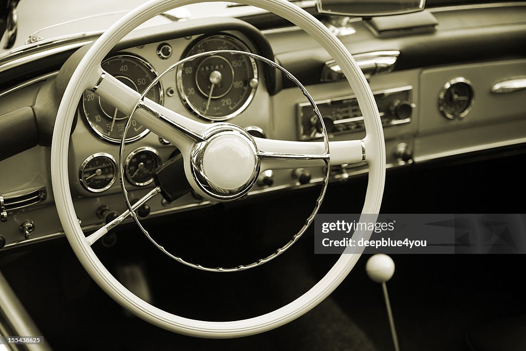 Oldtimer Cockpit