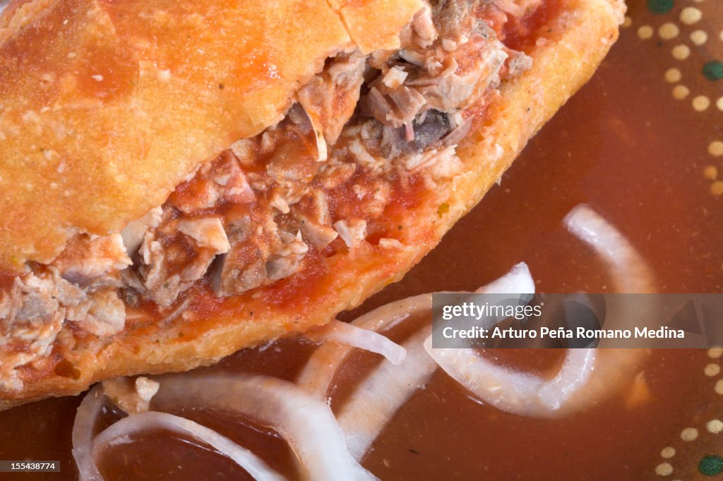 Torta Ahogada, Prato Mexicano