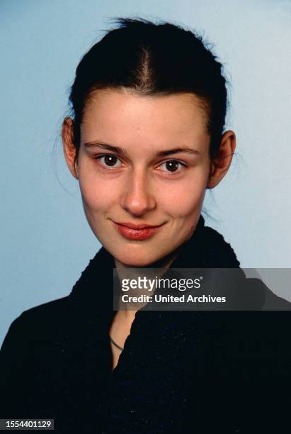 Annett Renneberg, deutsche Schauspielerin, Portrait, Deutschland, 1998.