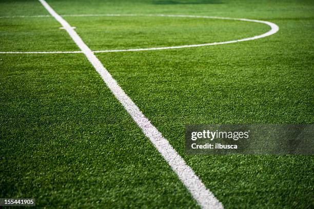 five-a-side football pitch - taking a corner stock pictures, royalty-free photos & images