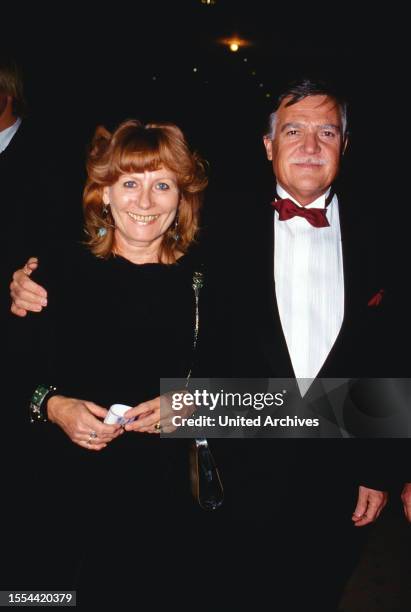 Filmball 1993, Gäste: Der international erfolgreiche Kameramann Michael Ballhaus mit Ehefrau Helga Ballhaus