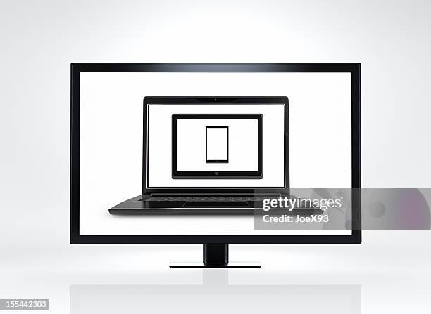 technology scaling xxxl - laptop netbook stock pictures, royalty-free photos & images