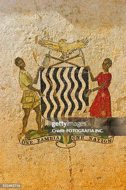 zambian emblem - lusaka stock pictures, royalty-free photos & images